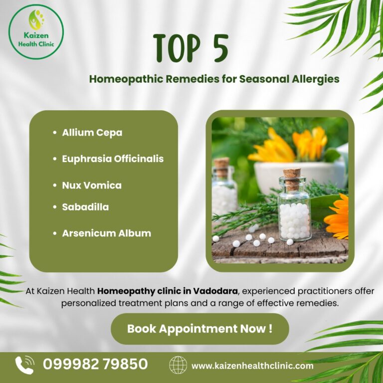 Top 5 Homeopathic Remedies for Seasonal Allergies