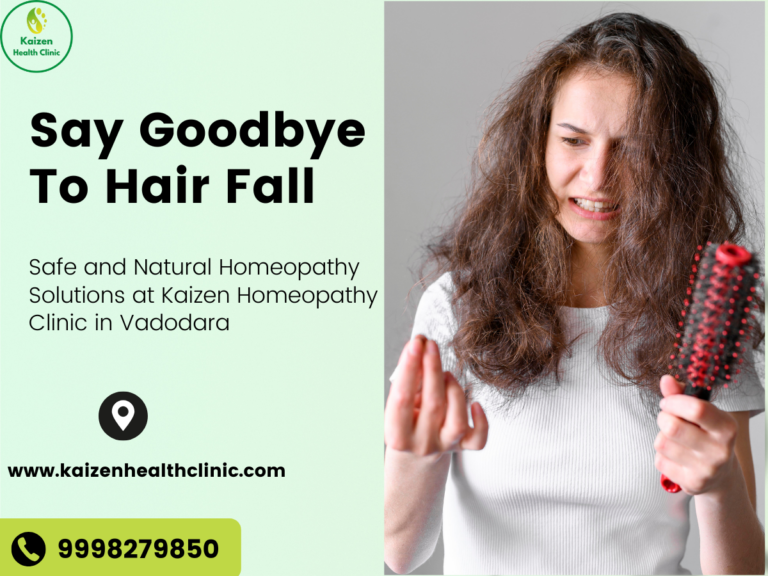 Hair Fall treatmet solutions homeopathy clinic in vadodara
