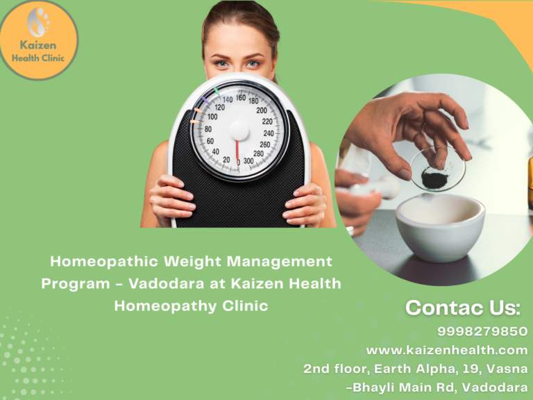 Weight Management Program - Vadodara at Kaizen Health Homeopathy Clinic